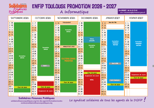 Calendrier inspecteur élève informatique Calendrier inspecteur élève informatique