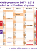 Calendrier 2017 ENFiP B Géomètre