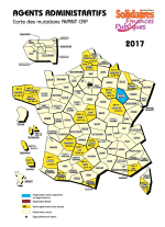 Carte des mutations C administratifs 2017
