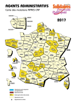 Carte des mutations C administratifs 2017
