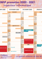 Calendrier A Informatique 2020/2021