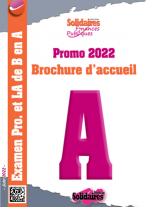 Brochure d'accueil - Exam Pro et LA de B en A 2022
