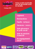 Brochure action sociale 2025 par Solidaires Finances
