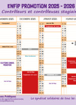 Calendrier ENFiP 2025-2026 B généraliste