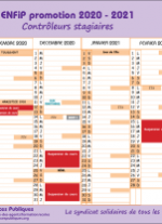 Calendrier ENFiP 2020 - 2021 Contrôleur