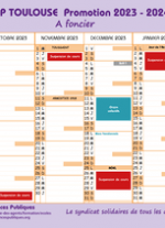 Calendrier 2023-2024 A foncier Toulouse
