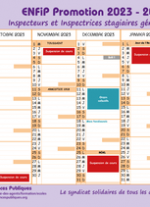 Calendrier 2023-2024 Inspecteur généraliste