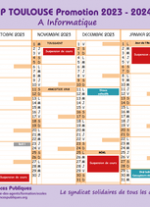 Calendrier 2023-2024 Inspecteur informaticien Toulouse