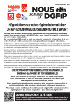 Tract intersyndical - Négociations sur notre régime indemnitaire : UN APRÈS EN GUISE DE CALENDRIER DE L’AVENT