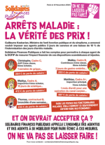 Arrêts maladie : la vérité des prix