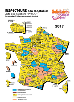 Carte des mutations inspecteurs 2017