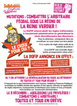 Mutations : combattre l'arbitraire féodal sous le règne de la reine Verdier !